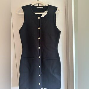 Abercrombie Soft Black Sleeveless Dress